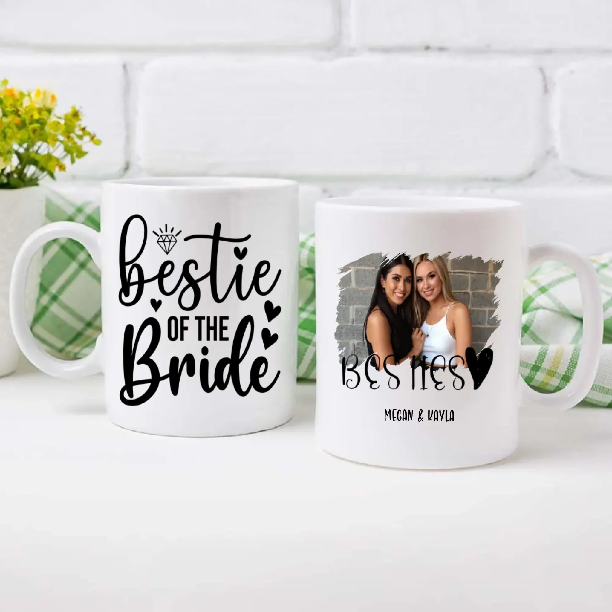 BestieMug-Unique Keepsake Cup – Bestie of the Bride Mug – 89Prints