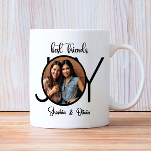 Cute Friendship Gift – He’s My Bestie Mug – 89Prints
