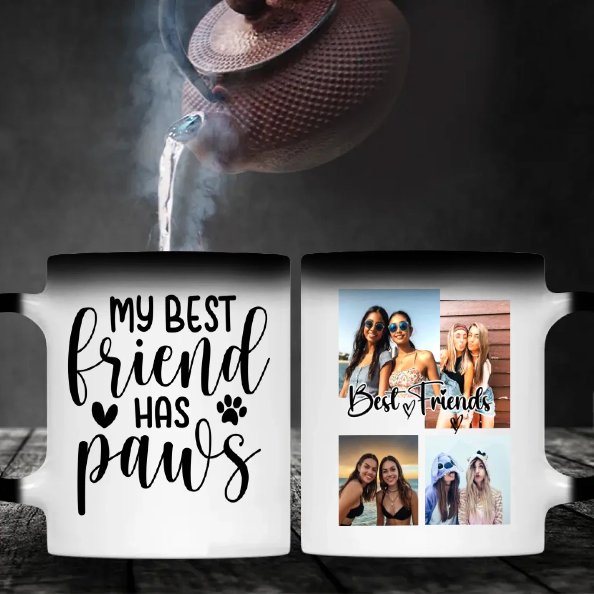Personalized Pet Mug – My Best Friend Has Paws – 89Prints