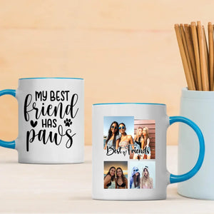 Personalized Pet Mug – My Best Friend Has Paws – 89Prints