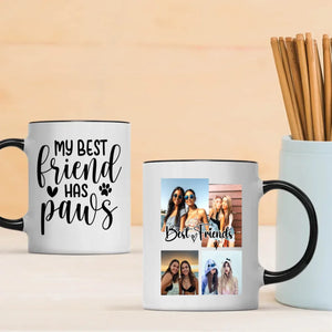 Personalized Pet Mug – My Best Friend Has Paws – 89Prints