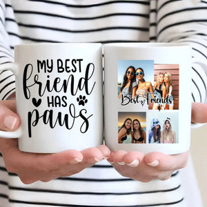 Personalized Pet Mug – My Best Friend Has Paws – 89Prints