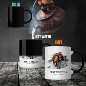 Friendship Gift Mug – Brunette Bestie Cup – 89Prints