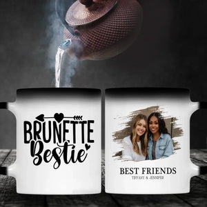 Friendship Gift Mug – Brunette Bestie Cup – 89Prints