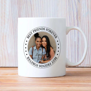 Custom Photo Print Mug – She Is My Bestie Cup – 89Prints