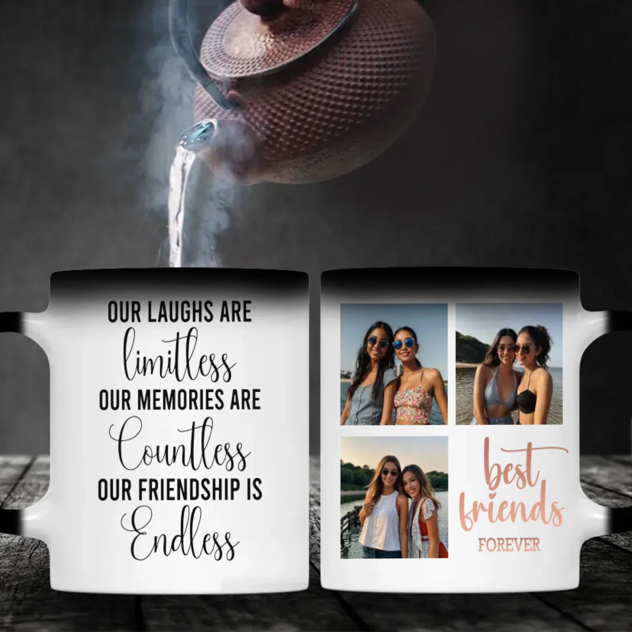 Your Own Designed Mug – Best Friends Forever Photo Cup – 89Prints