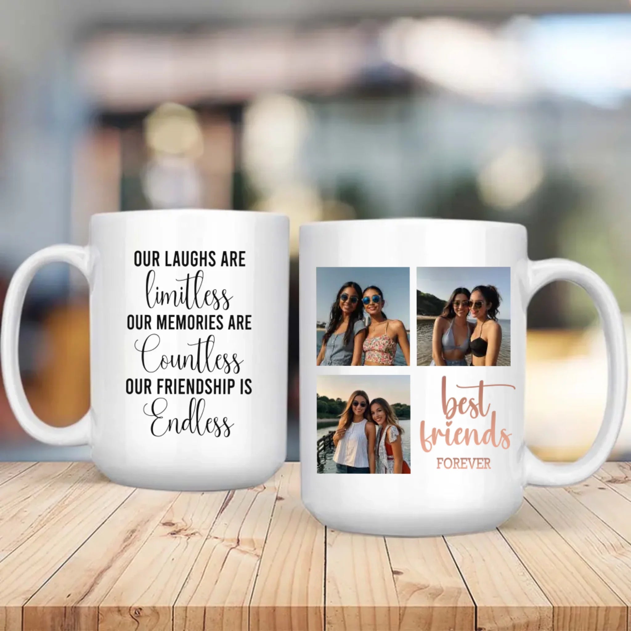 Your Own Designed Mug – Best Friends Forever Photo Cup – 89Prints