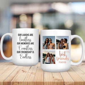 Your Own Designed Mug – Best Friends Forever Photo Cup – 89Prints