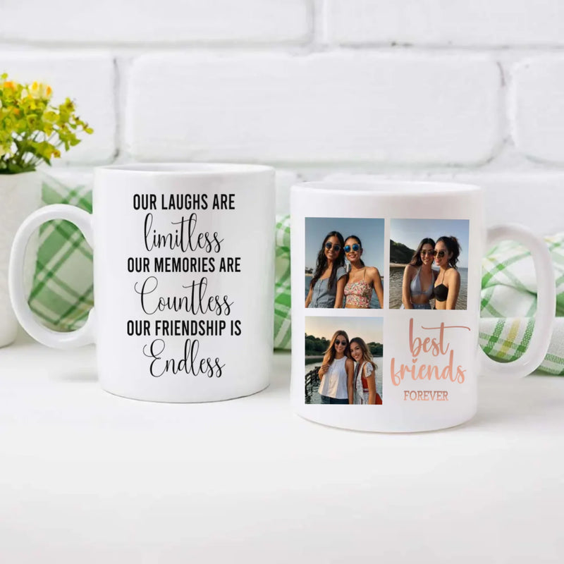Your Own Designed Mug – Best Friends Forever Photo Cup – 89Prints