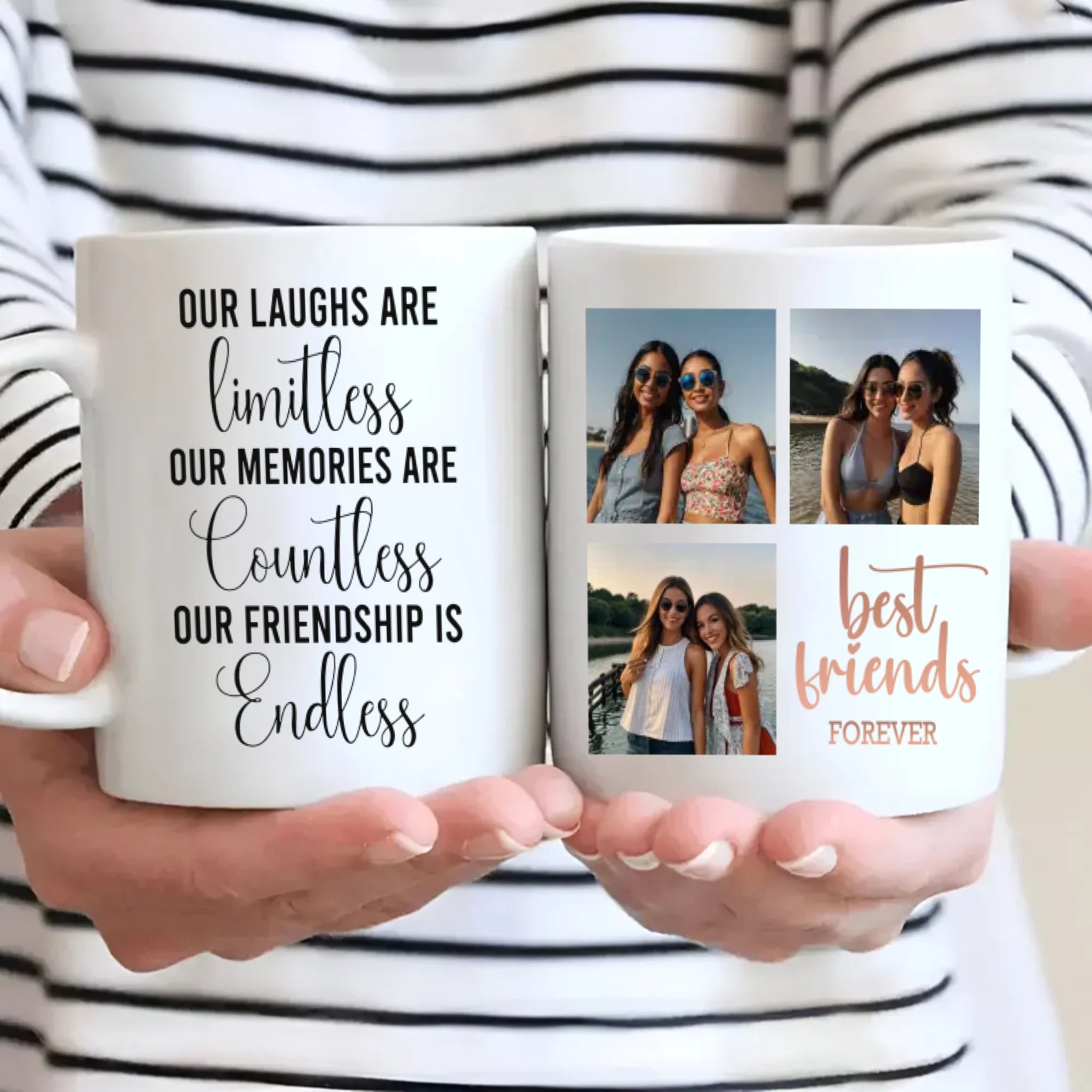 Your Own Designed Mug – Best Friends Forever Photo Cup – 89Prints