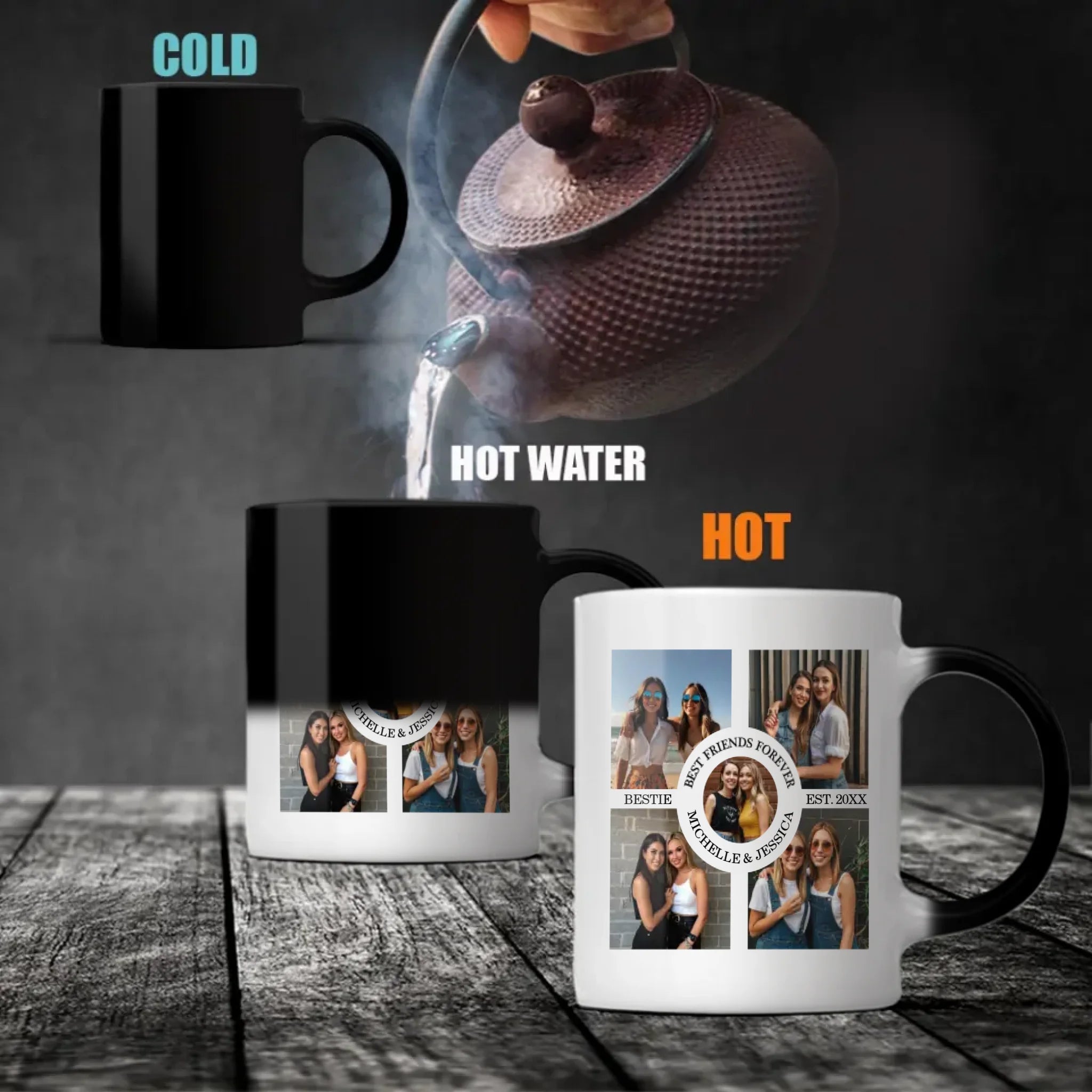 Custom Print Mug – She Is My Best Friend Design – 89Prints