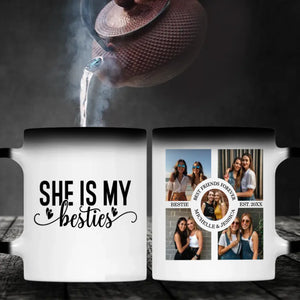 Custom Print Mug – She Is My Best Friend Design – 89Prints