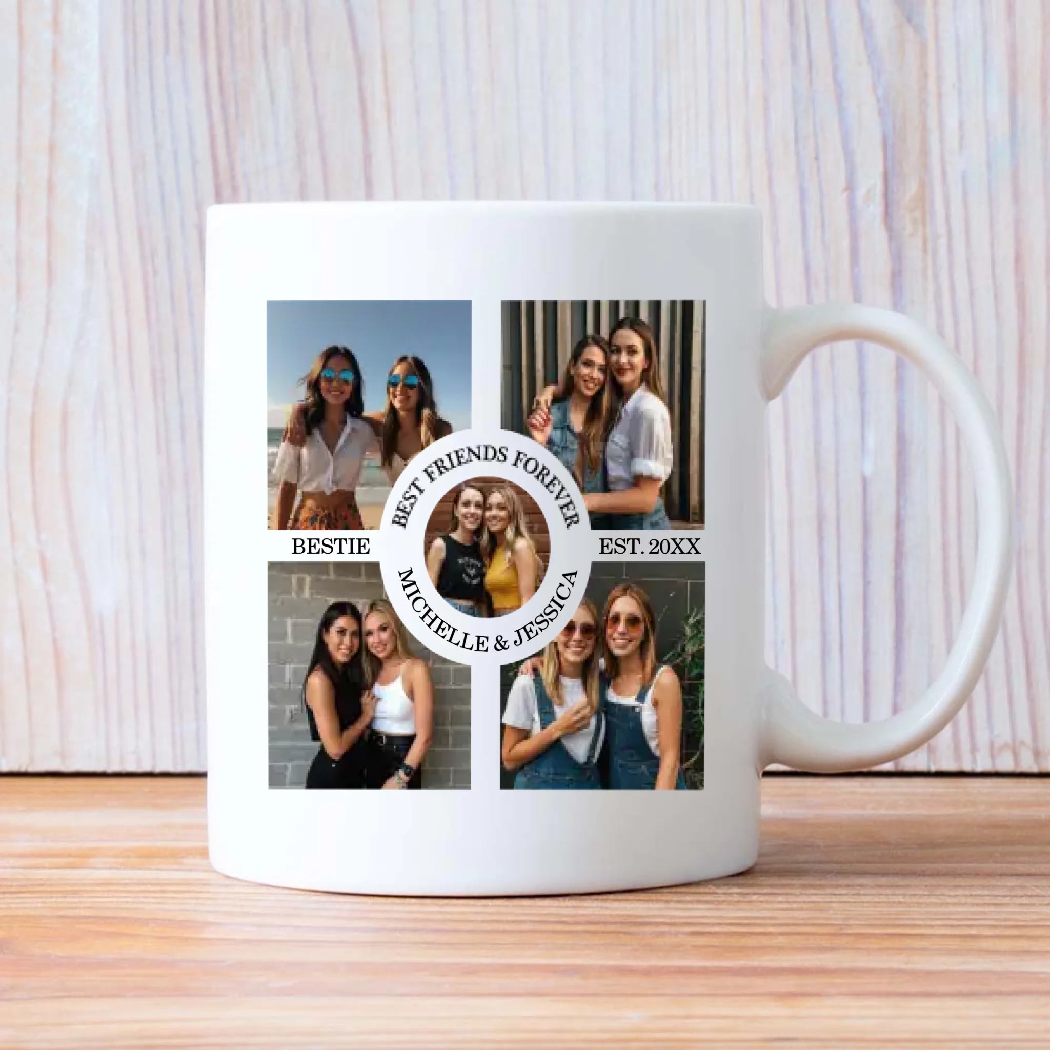 Custom Print Mug – She Is My Best Friend Design – 89Prints