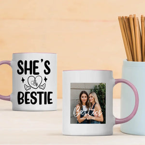 She’s My Bestie – Personalised Mug Gift – 89Prints