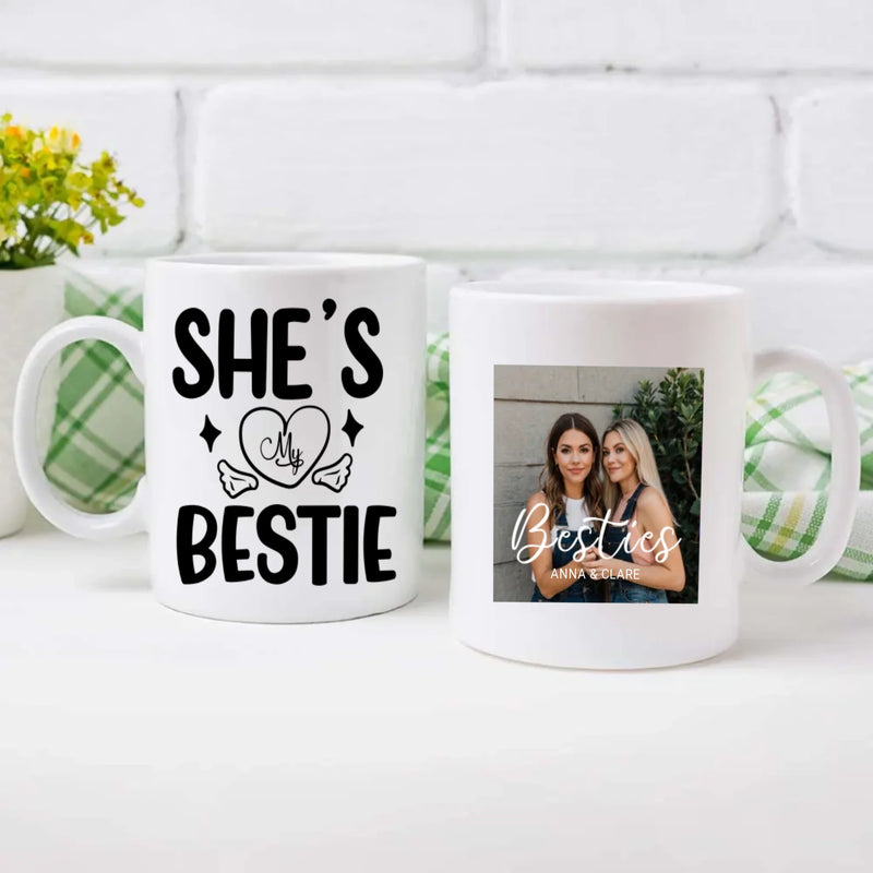 She’s My Bestie – Personalised Mug Gift – 89Prints