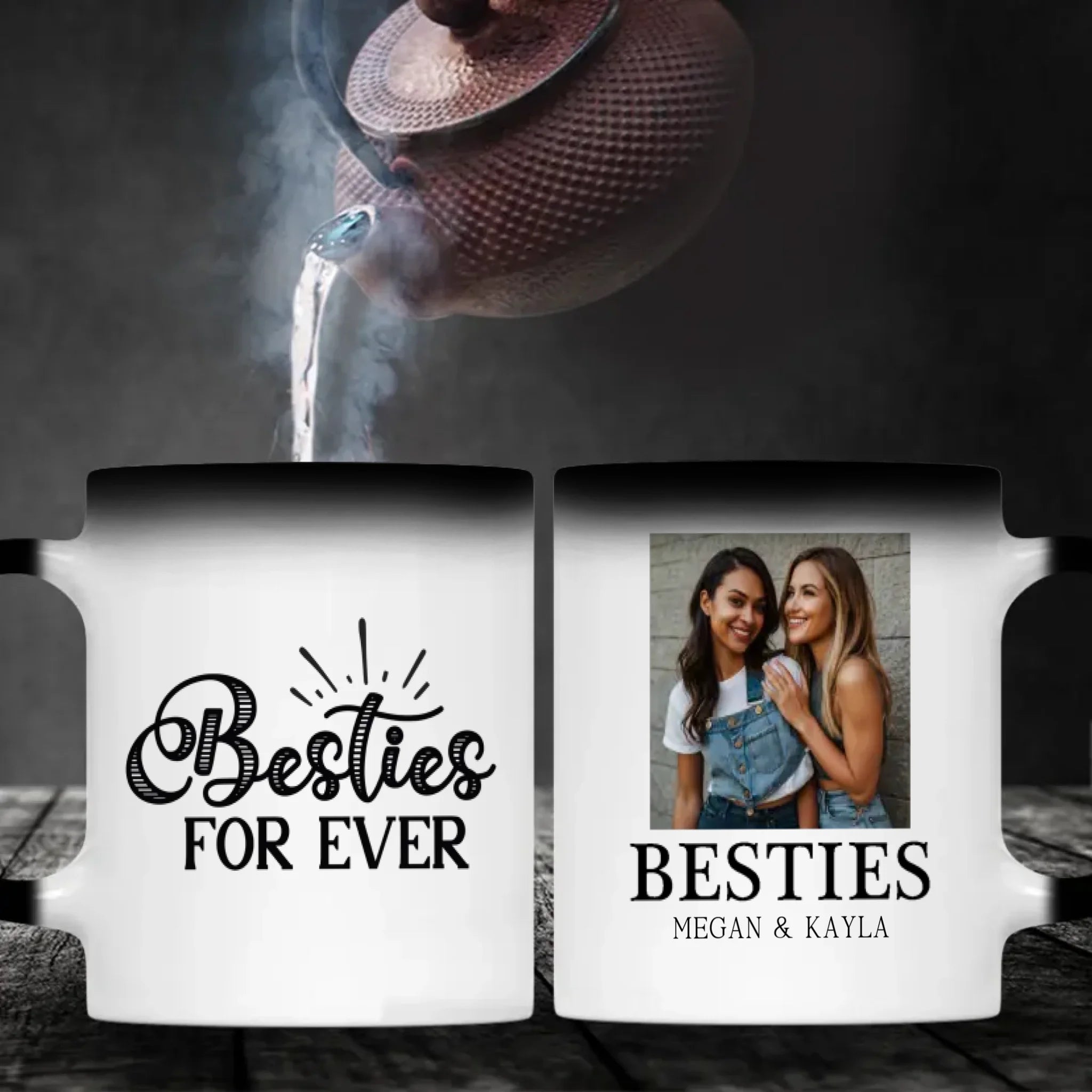 Personalised Mug Design – Bestie For Ever Custom Quote – 89Prints