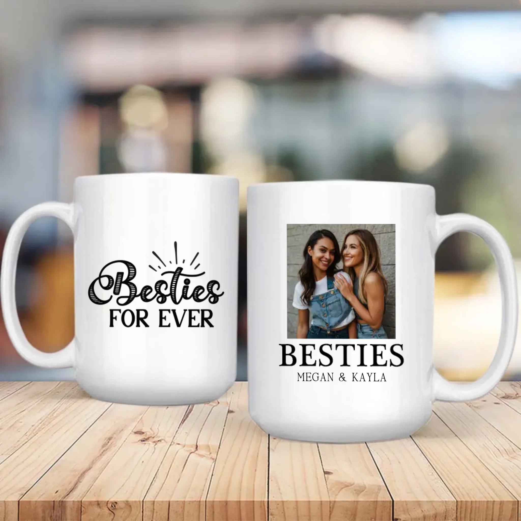 Personalised Mug Design – Bestie For Ever Custom Quote – 89Prints