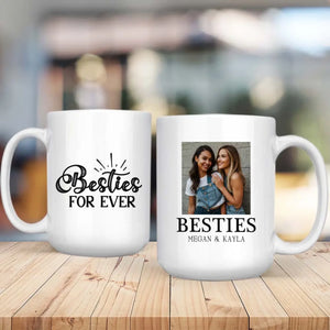 Personalised Mug Design – Bestie For Ever Custom Quote – 89Prints