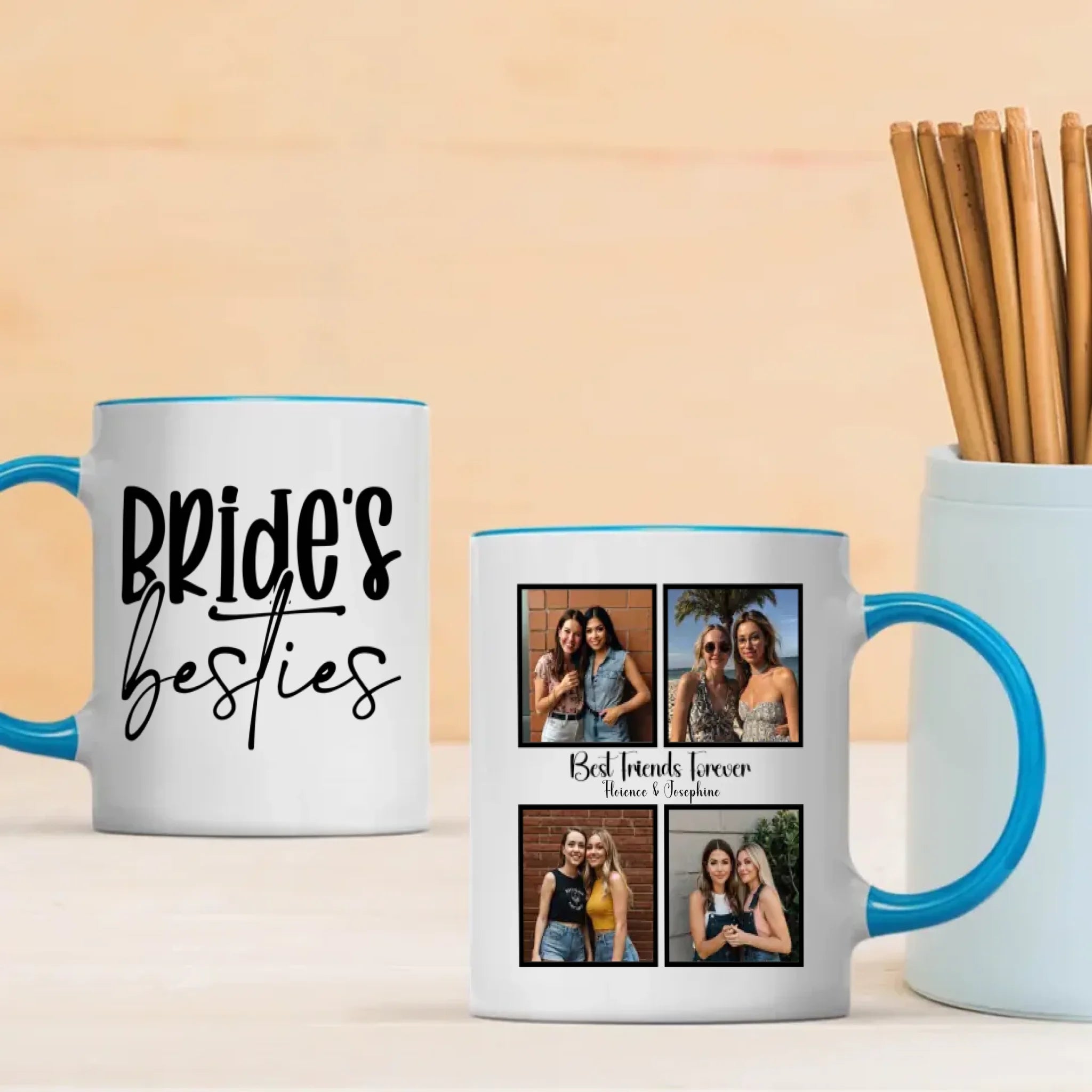 Bride’s Bestie Cup – Custom Photo Print Mug Design – 89Prints
