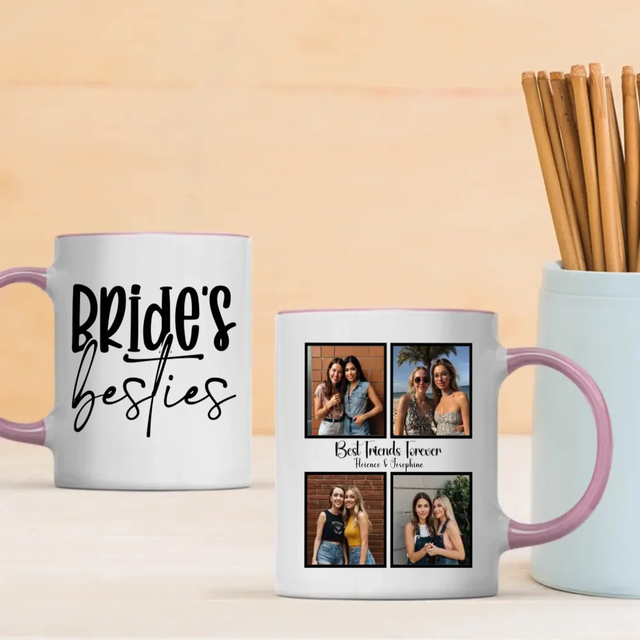 Bride’s Bestie Cup – Custom Photo Print Mug Design – 89Prints