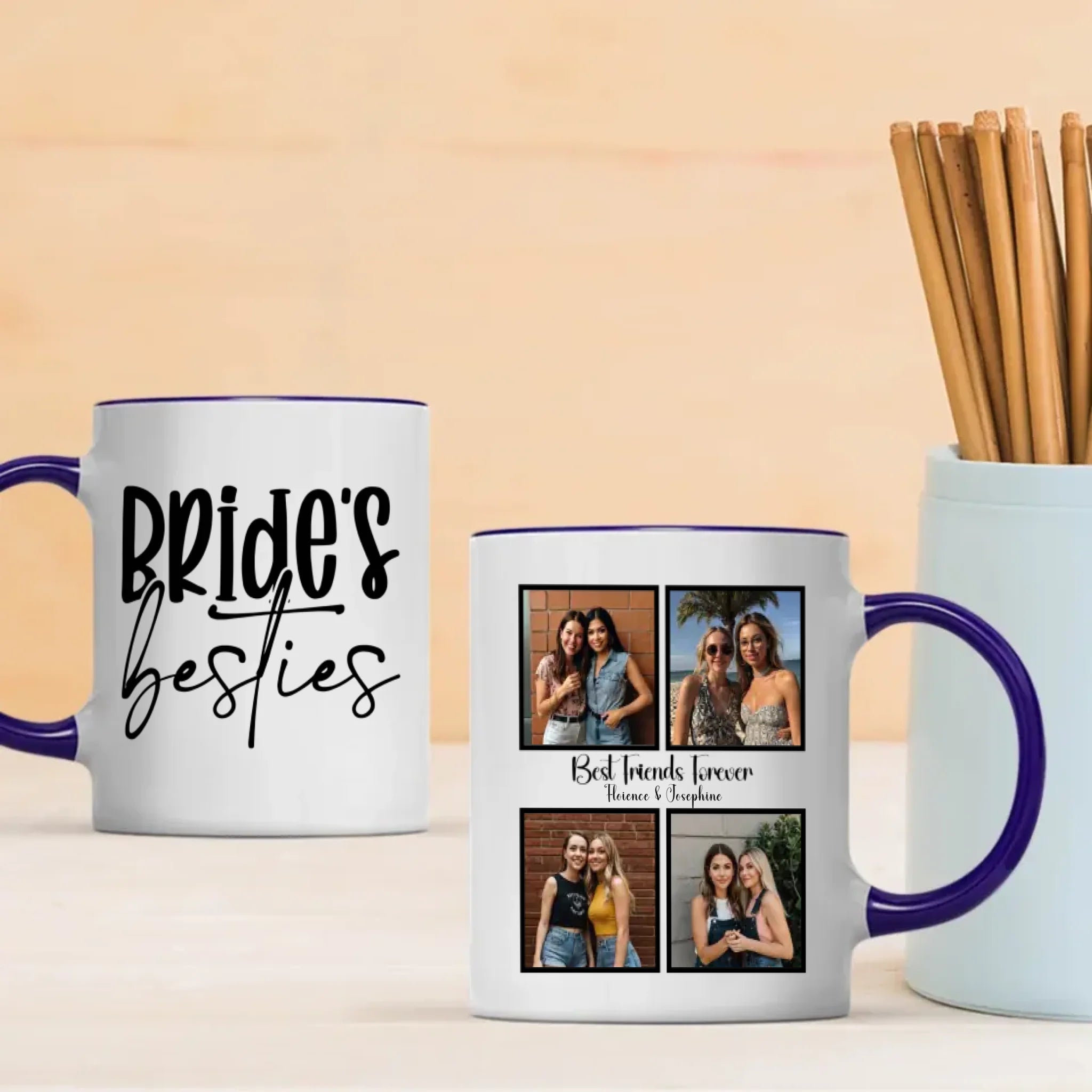 Bride’s Bestie Cup – Custom Photo Print Mug Design – 89Prints