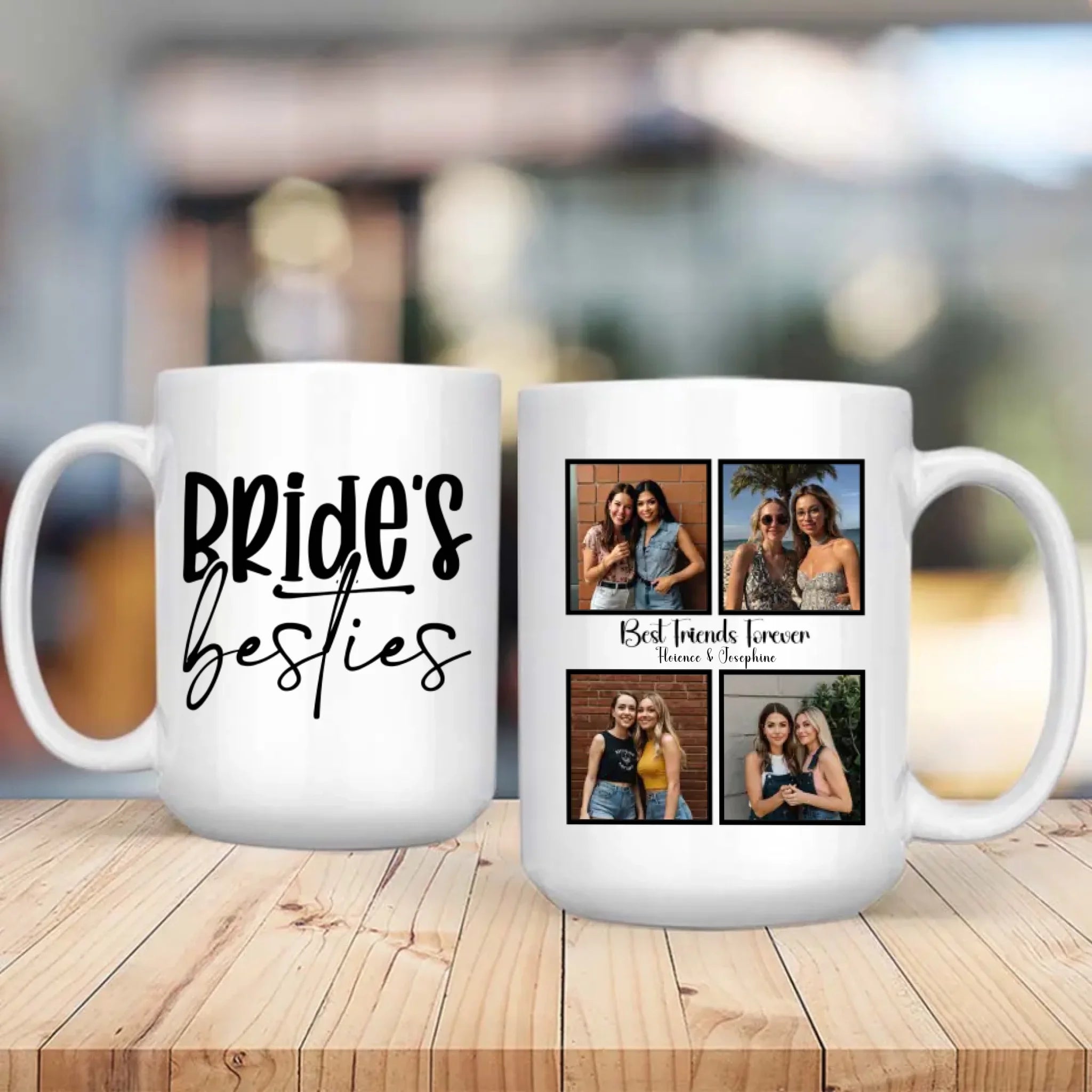 Bride’s Bestie Cup – Custom Photo Print Mug Design – 89Prints