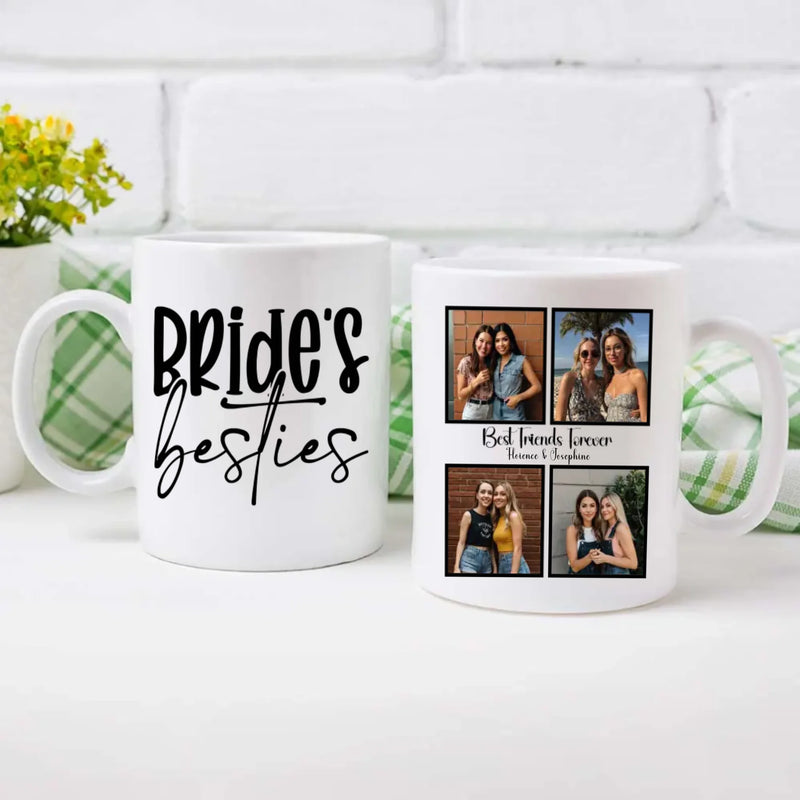 Bride’s Bestie Cup – Custom Photo Print Mug Design – 89Prints