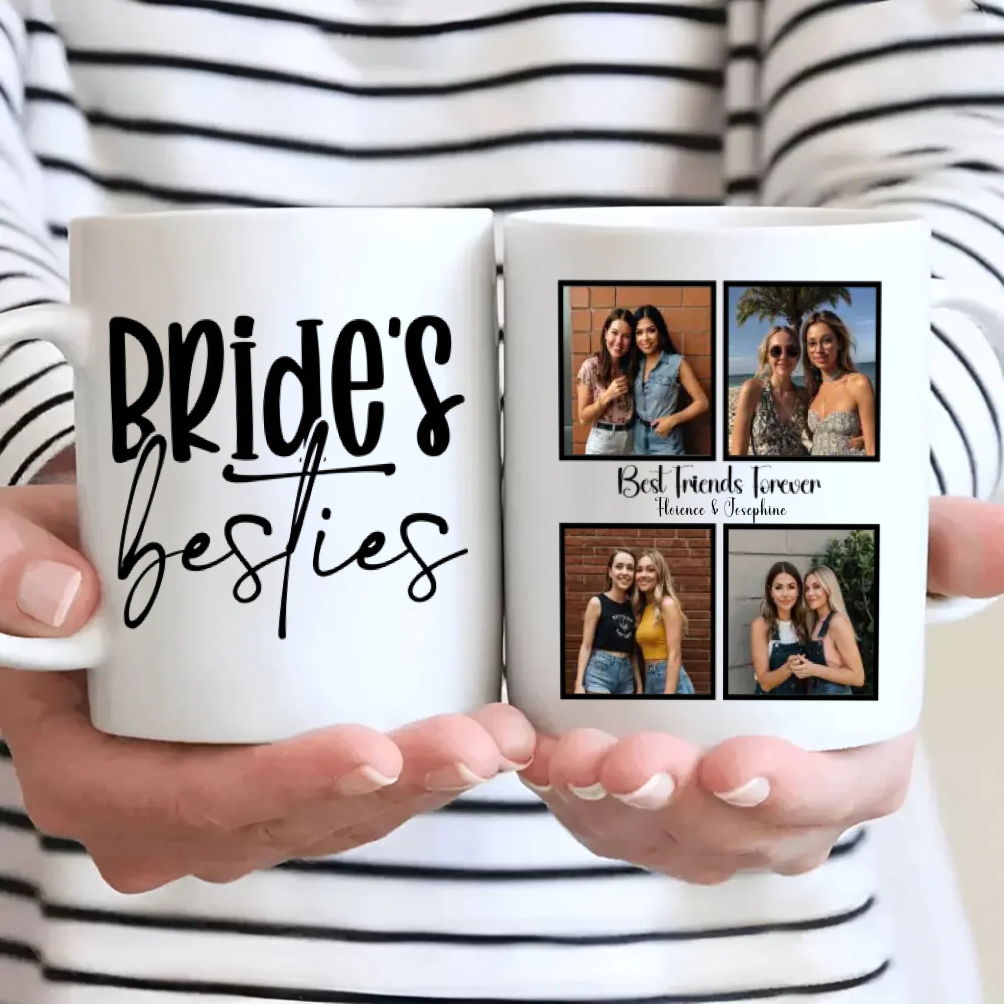 Bride’s Bestie Cup – Custom Photo Print Mug Design – 89Prints