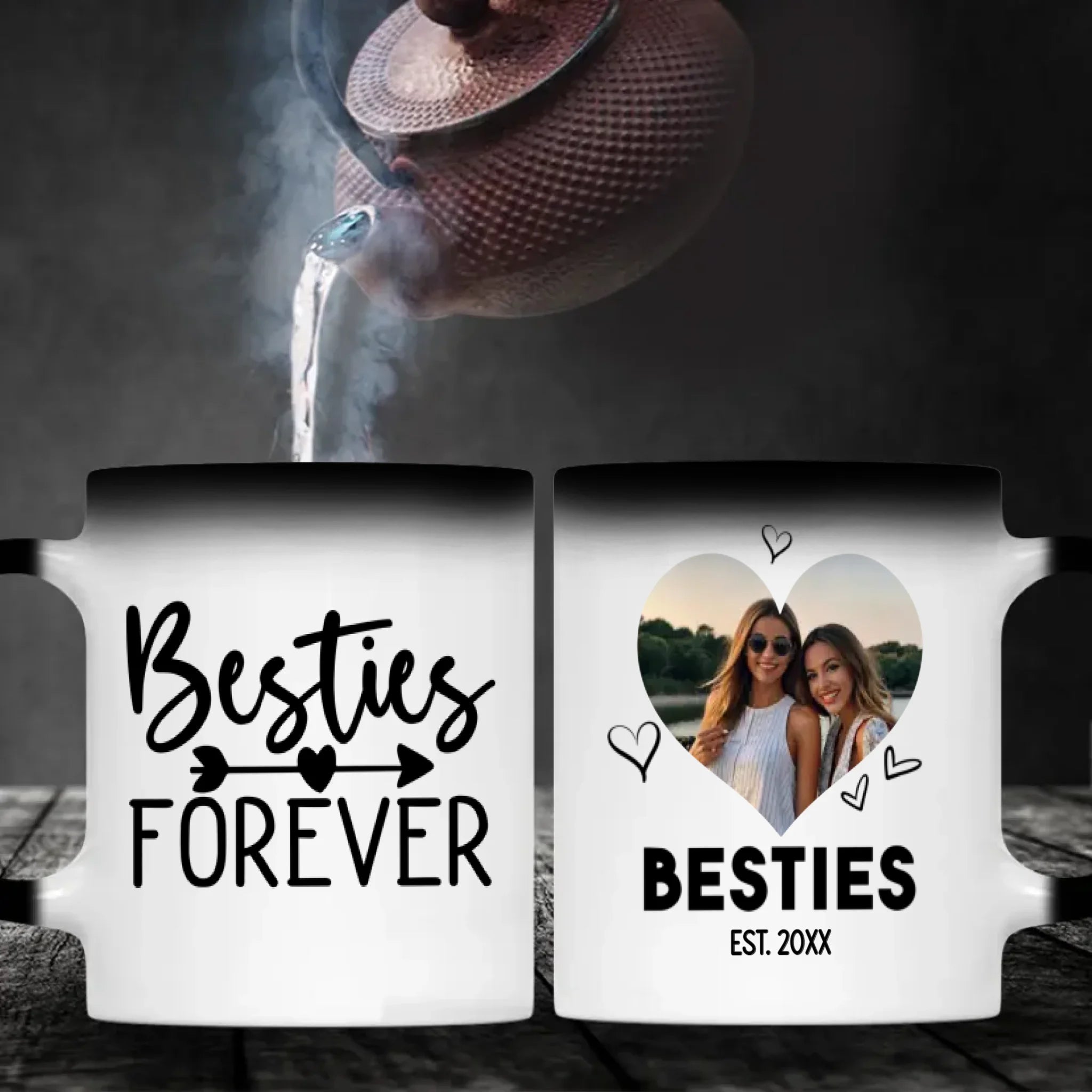 Bestie Forever Mug Design – Custom Photo Print Cup – 89Prints