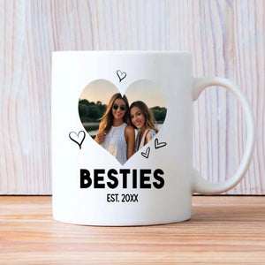 Bestie Forever Mug Design – Custom Photo Print Cup – 89Prints