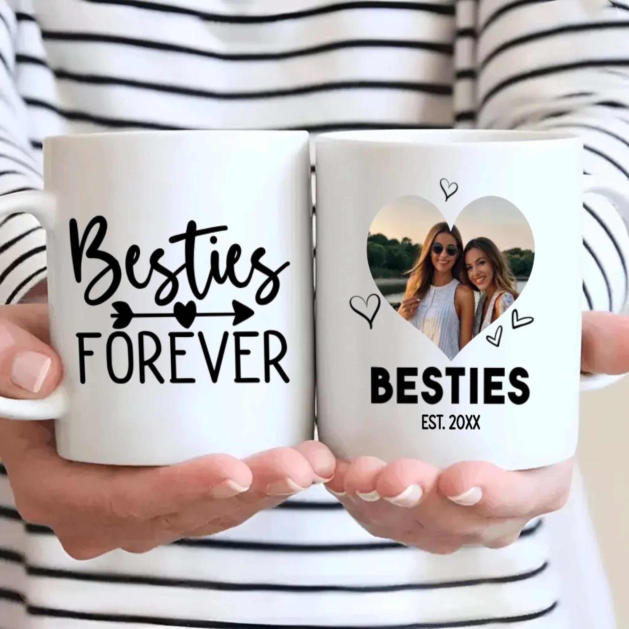 Bestie Forever Mug Design – Custom Photo Print Cup – 89Prints
