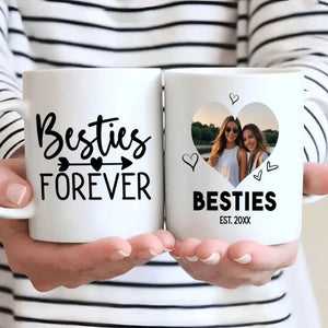 Bestie Forever Mug Design – Custom Photo Print Cup – 89Prints