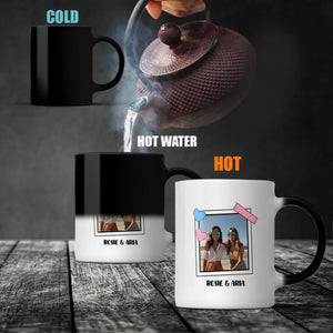 Work Besties Mug – Friend Bestie Unbiological Sister – 89Prints