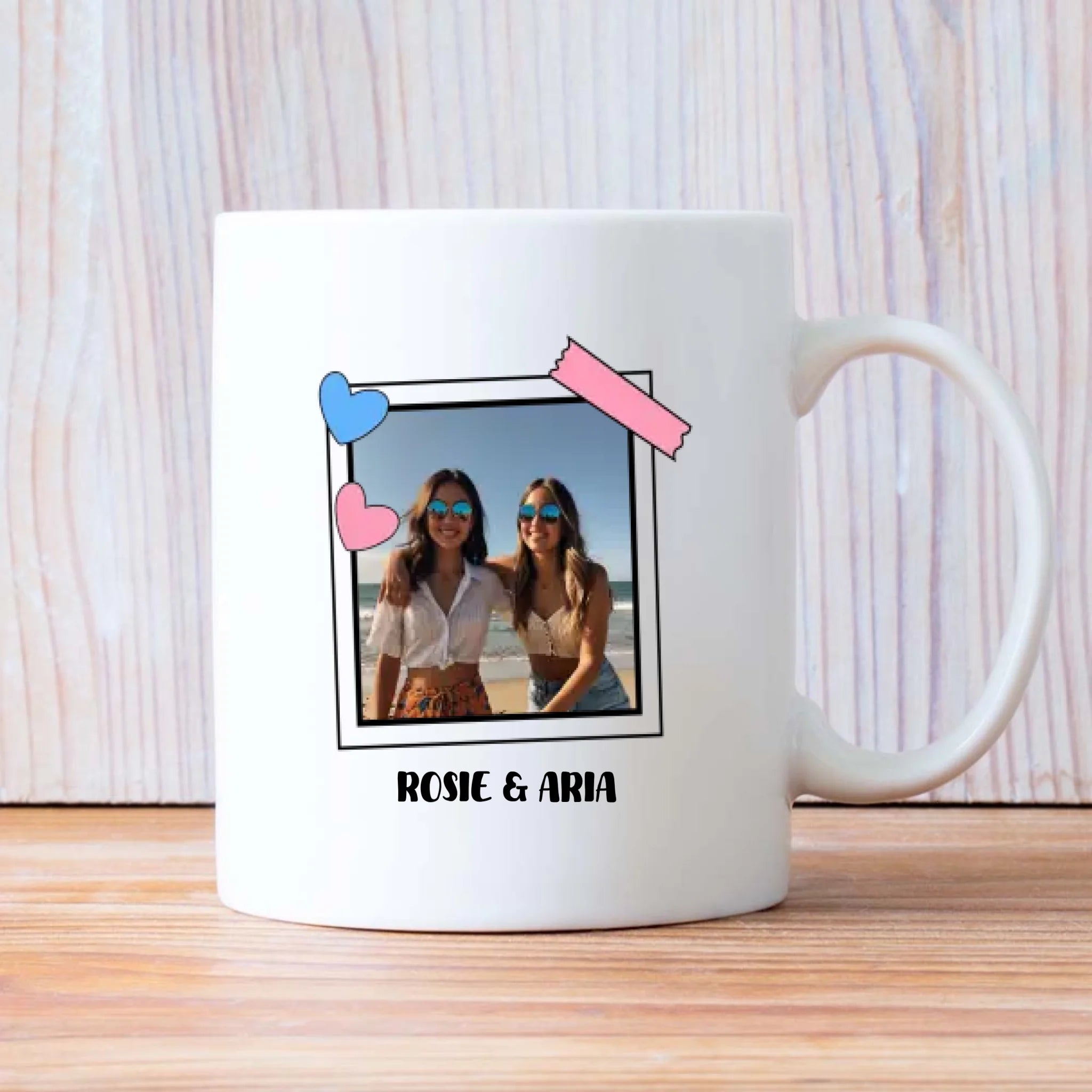 Work Besties Mug – Friend Bestie Unbiological Sister – 89Prints