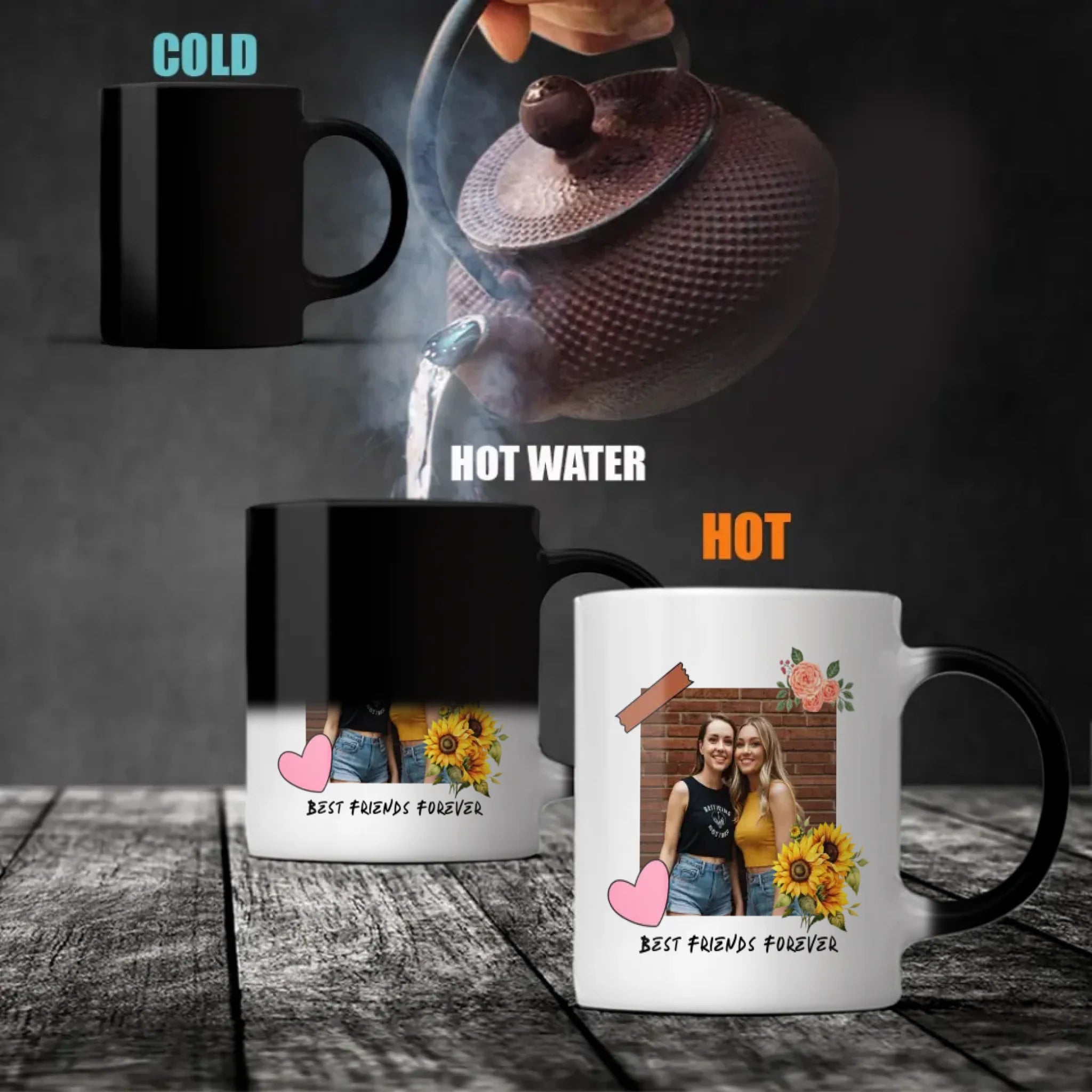 Bestie Forever – Customised Work Besties Mug – 89Prints