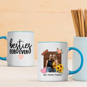 Bestie Forever – Customised Work Besties Mug – 89Prints