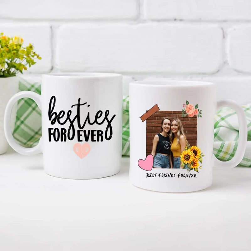 Bestie Forever – Customised Work Besties Mug – 89Prints