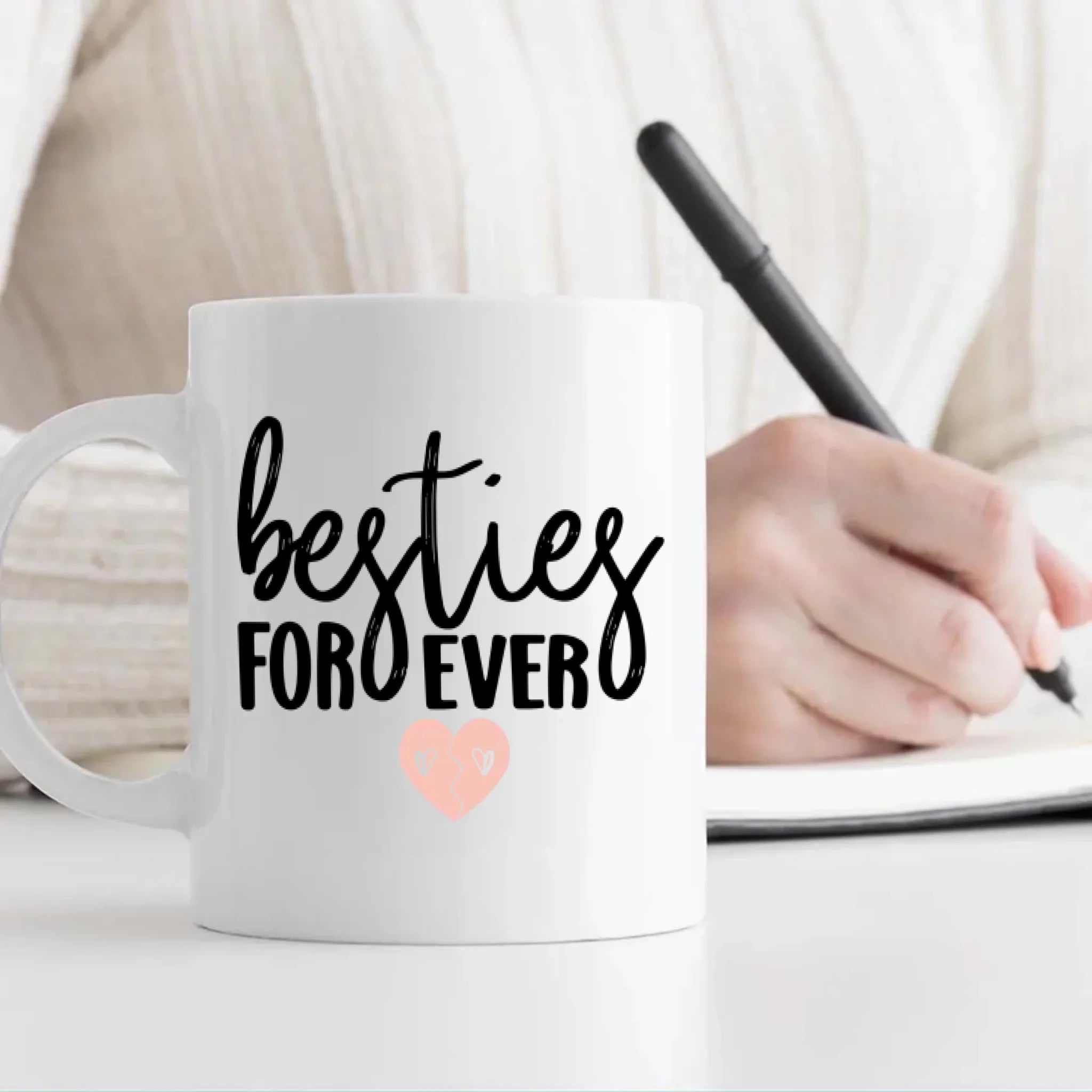 Bestie Forever – Customised Work Besties Mug – 89Prints