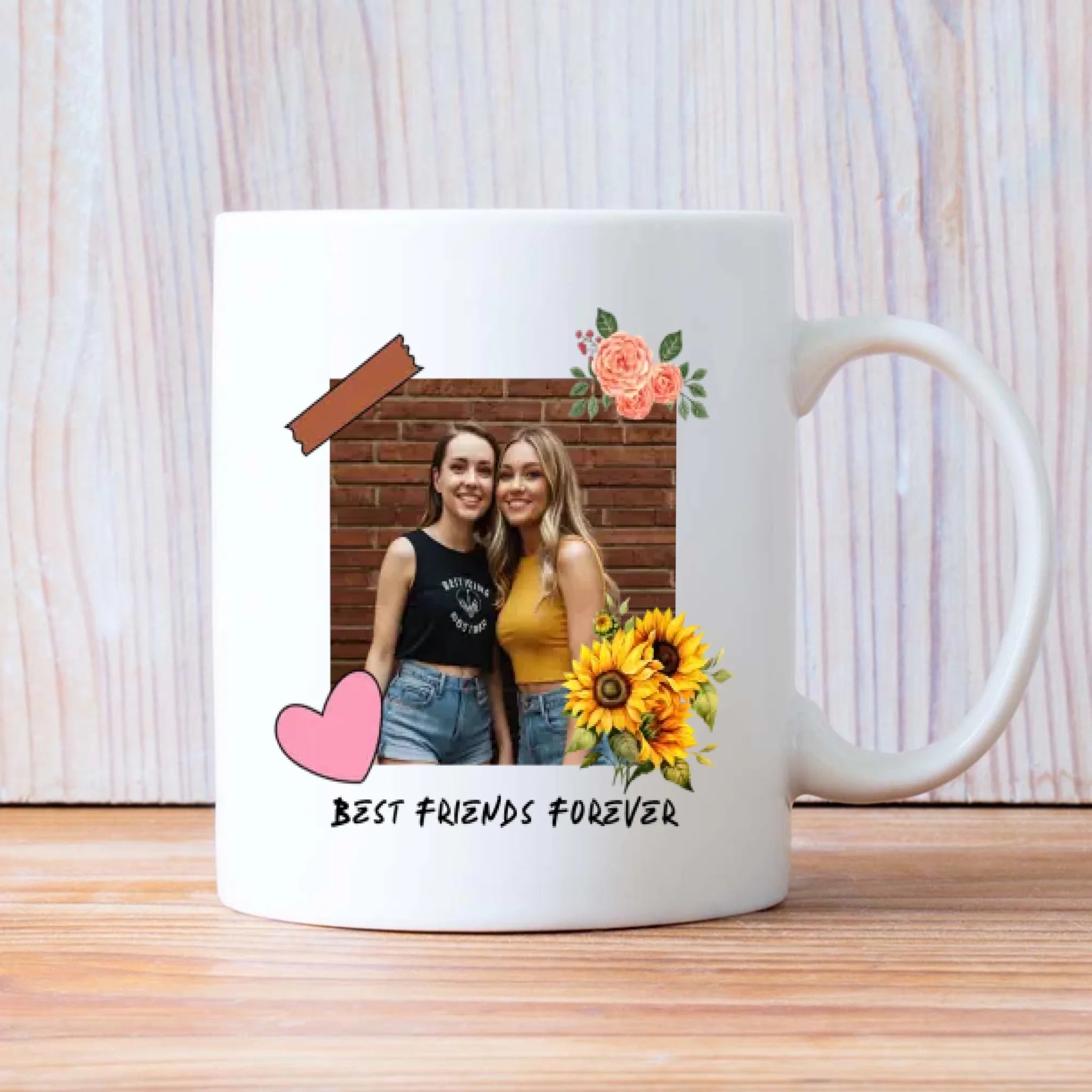 Bestie Forever – Customised Work Besties Mug – 89Prints