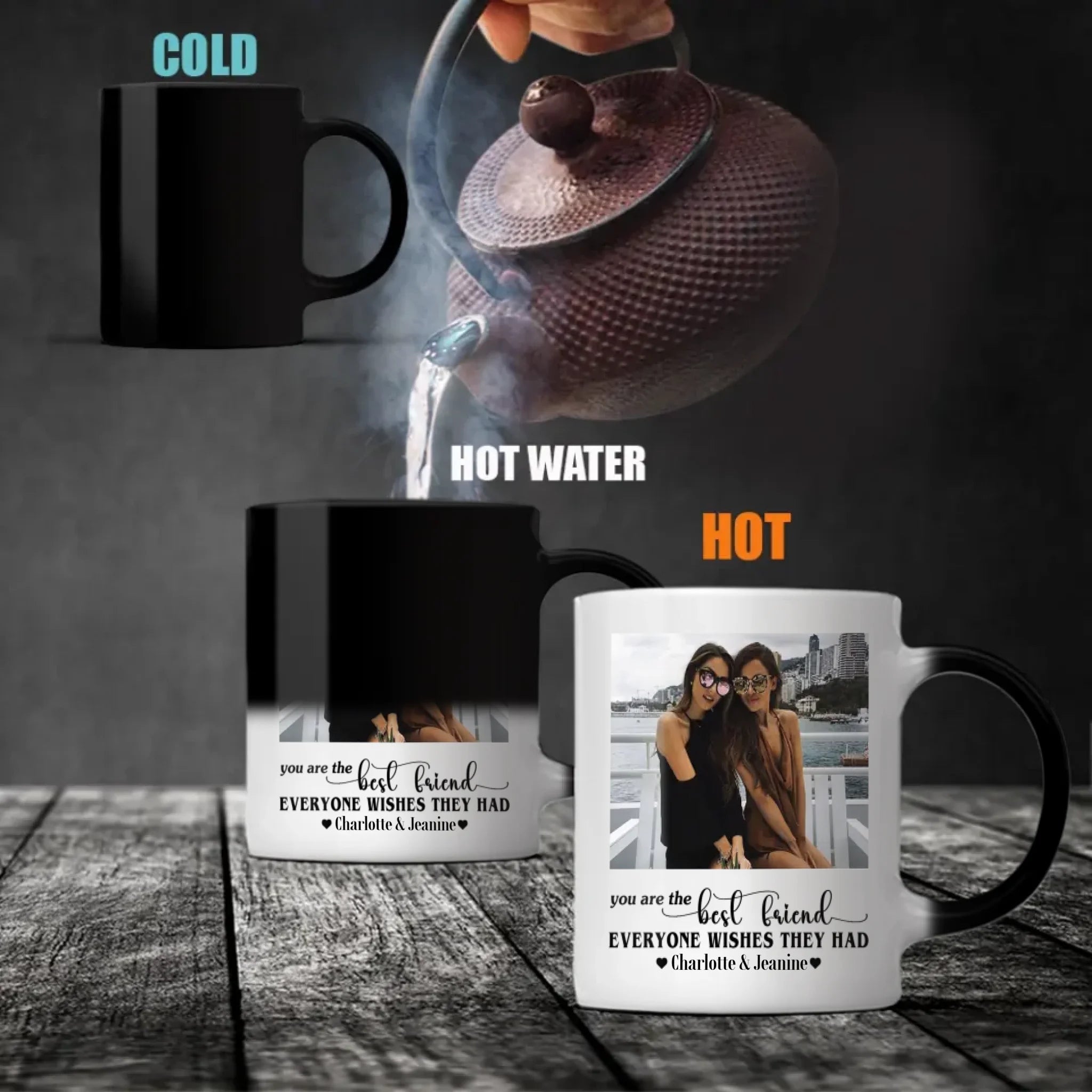 Bestie Forever Mug – Personalised Custom Cup – 89Prints