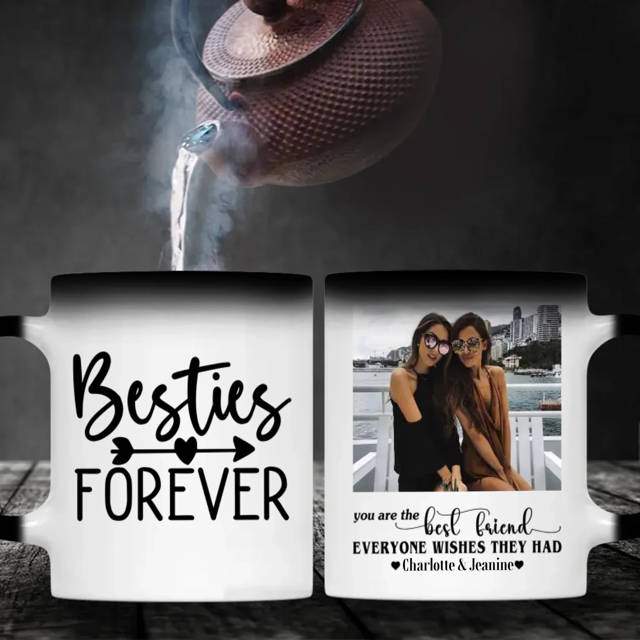 Bestie Forever Mug – Personalised Custom Cup – 89Prints