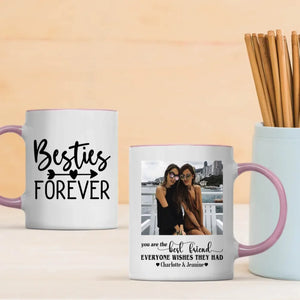 Bestie Forever Mug – Personalised Custom Cup – 89Prints