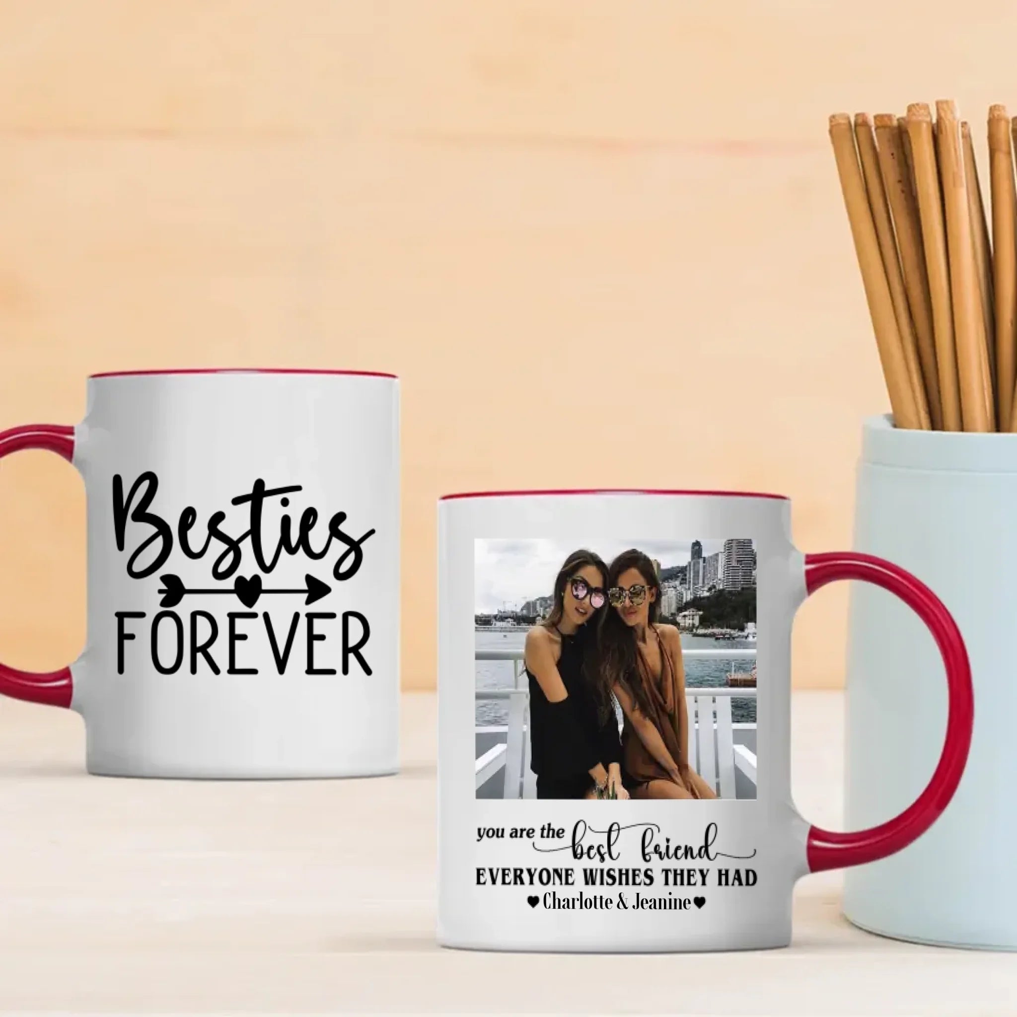 Bestie Forever Mug – Personalised Custom Cup – 89Prints