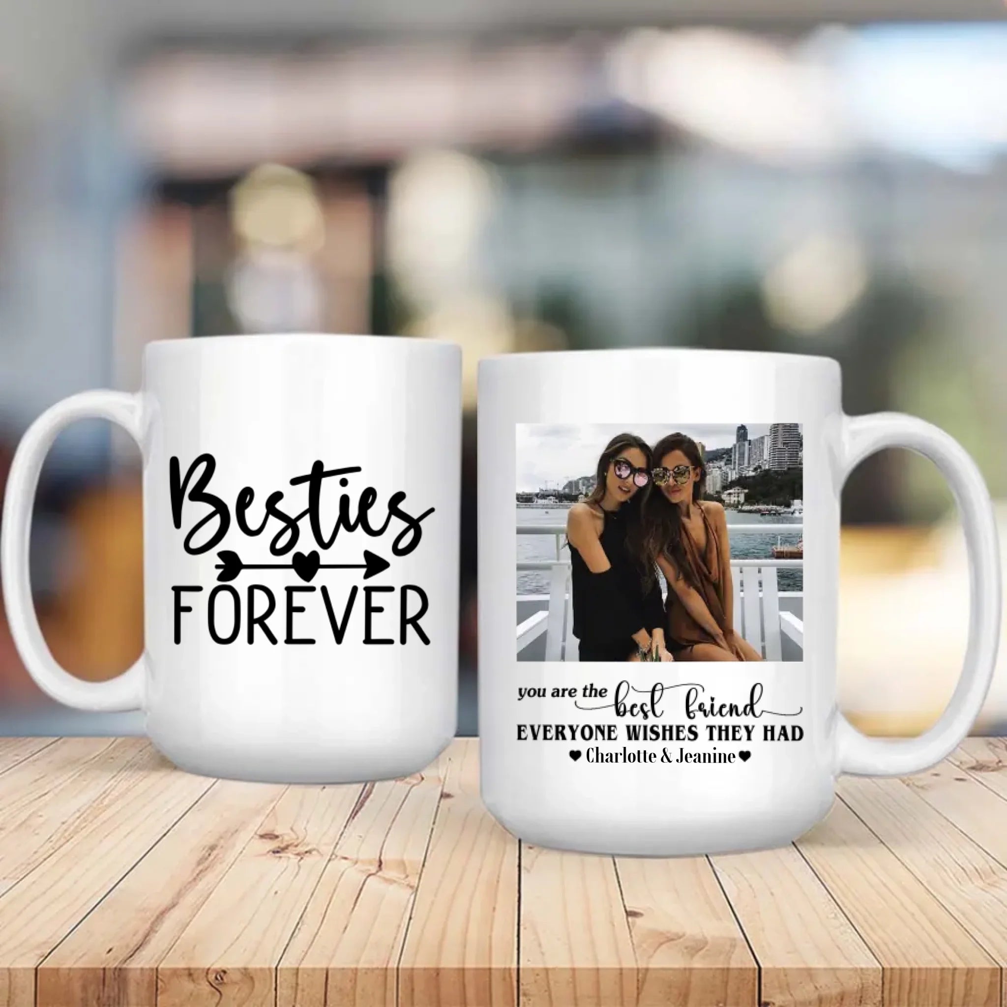 Bestie Forever Mug – Personalised Custom Cup – 89Prints