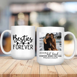 Bestie Forever Mug – Personalised Custom Cup – 89Prints