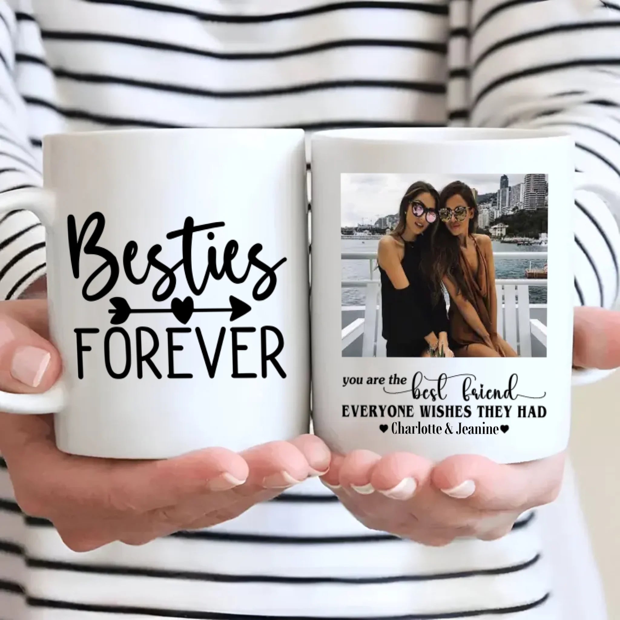 Bestie Forever Mug – Personalised Custom Cup – 89Prints