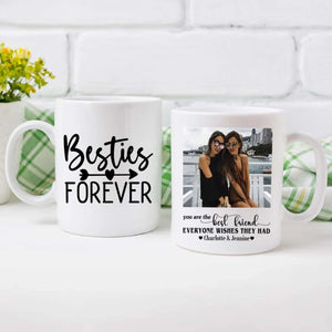 Bestie Forever Mug – Personalised Custom Cup – 89Prints