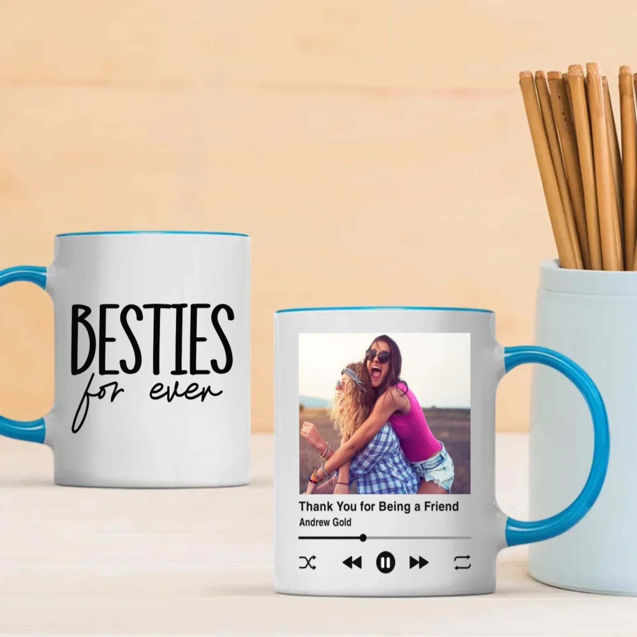 Personalised Mug Design – Thank You For Being A Friend Mug – 89Prints