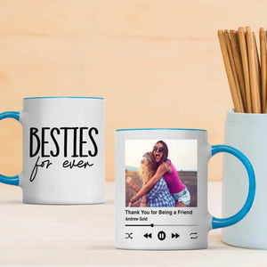 Personalised Mug Design – Thank You For Being A Friend Mug – 89Prints