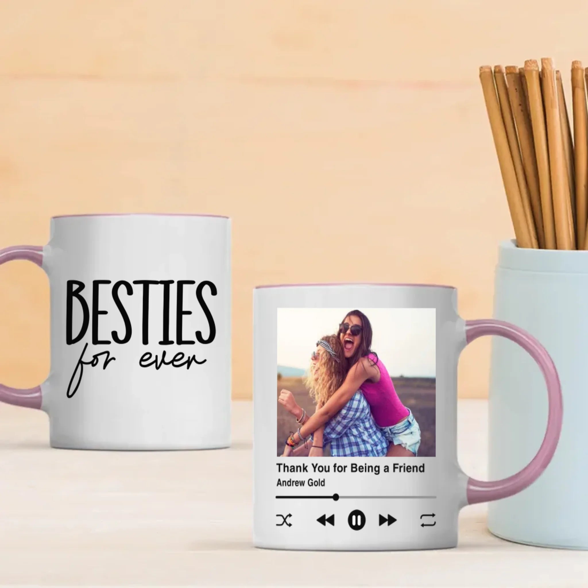 Personalised Mug Design – Thank You For Being A Friend Mug – 89Prints